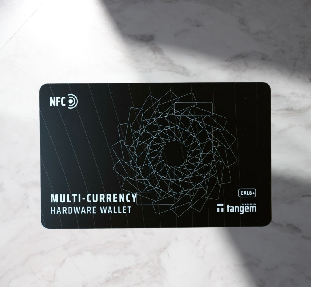 Tangem Wallet Card - Pack 3 Cards