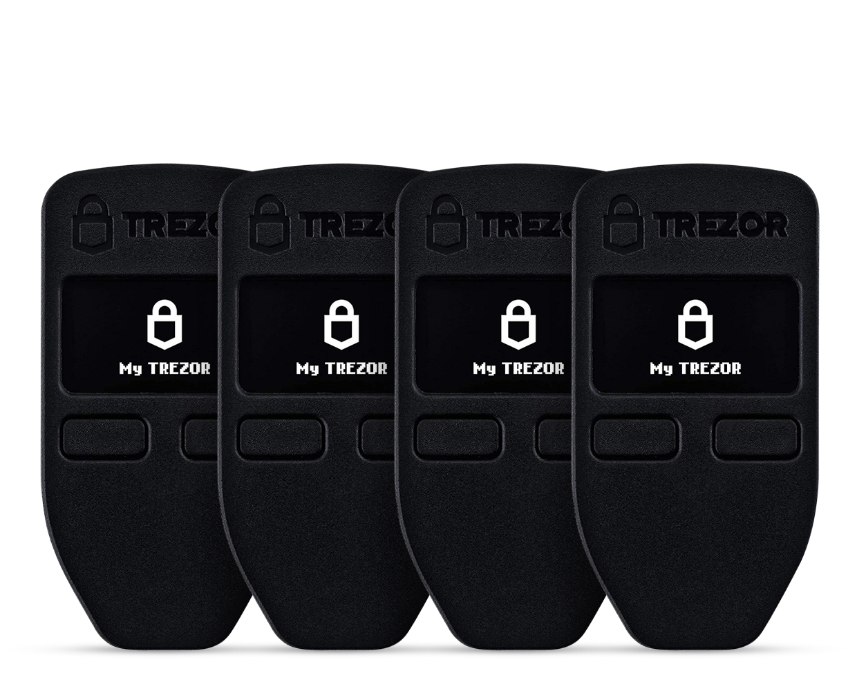 Trezor Model One Family Pack de  4 Hardware Wallets