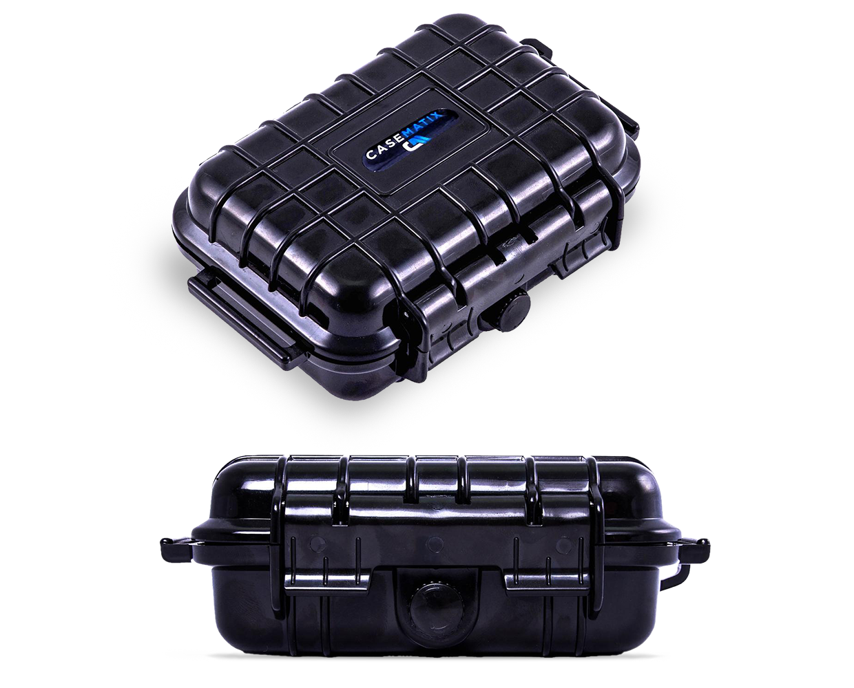 Casematix Hardware Wallet Waterproof Hard Case, para  Ledger Nano X, Trezor Model T, Trezor One, and More